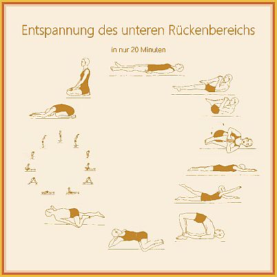 Lektion Entspannung des unteren Rückenbereichs